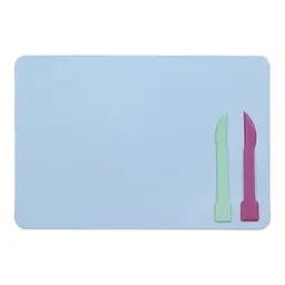 Дощечка для пластилина, 2 стека, голубая