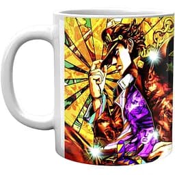 Кружка GeekLand Невероятные приключения ДжоДжо JoJo's Bizarre Adventure Джотаро Куджо Коллаж Лучи JJ 02.422