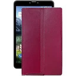 Чохол StatusCASE з екошкіри для планшету Bravis NB851 8 3G Бордовий