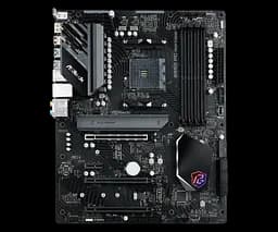 Материнська плата AM4 (B550) ASRock B550 PG Riptide, B550, 4xDDR4, CrossFireX, Int.Video(CPU), 6xSATA3, 2xM.2, 3xPCI-E 16x 4.0, 1xPCI-E 1x 3.0, 1xM.2 (Key E), ALC897, Killer E3100G, 12xUSB3.2/4xUSB2.0, HDMI, ATX - мініатюра 2