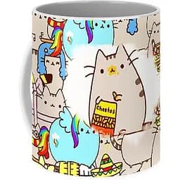 Кружка GeekLand Pushen Пушин РС.02.08 330 мл разноцветная