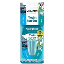Ароматизатор з подвійною капсулою Winso Twin Turbo - New Car & Fresh(538770)