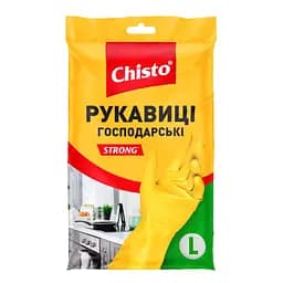 Рукавички латексні Chisto Strong, L
