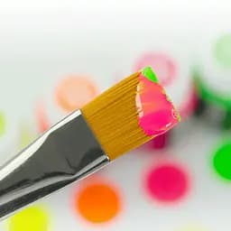 Фарба акрилова для тканин Жовта флуоресцентна 20 мл Rosa Talent - мініатюра 3