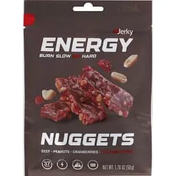 М'ясний снек Objerky Energy nuggets яловичина в'ялена 50 г (601122)