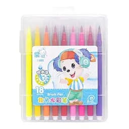 Дитячий набір фломастерів Bambi 215-18(Blue) 18 кольорів