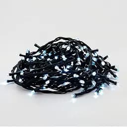 Новорічна гірлянда кімнатна нитка GarlandoPro 22 м 220 LED чорний провід Біле світло W220LED22MBW - мініатюра 3