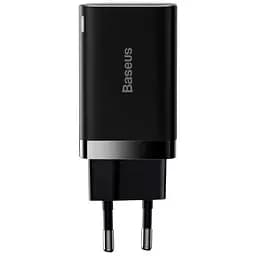 Сетевое зарядное устройство Baseus Super Si Pro 30W USB-C + USB-A Black (CCSUPP-E01) [102000]
