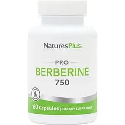Берберин Nature's Plus Berberine 750 мг 60 таблеток