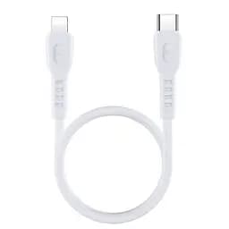 Кабель Remax RC -C022 Type-C to Lightning PD 0.3 м білий