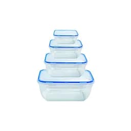 Набор герметичных контейнеров Stars Plast прямоугольных 4 шт. (94072)