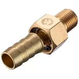 Соединение пневматическое шарнирное Intertool Storm наружная резьба 1/4" на шланг 12 мм
