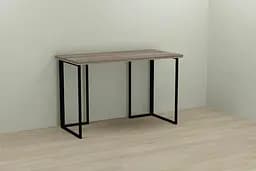 Комп'ютерний стіл Ferrum-decor Ханна 75x120x70 чорний ДСП Дуб Сонома Трюфель 32мм (FRD-103518)