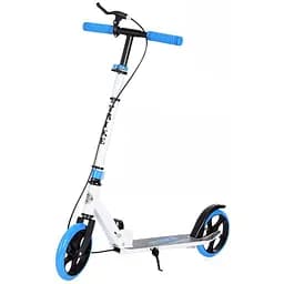 Самокат iTrike SR 2-051-WBL белый с голубым (25534)