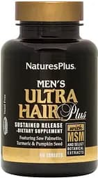 Витамины и минералы Natures Plus Ultra Hair Men's, 60 таблеток