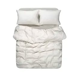 Постельное белье со льна Lotus Home - Karlin stripe linen евро