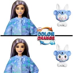 Лялька Barbie Cutie Reveal Чудове комбо кролик в костюмі коали (HRK26) - мініатюра 6