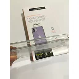 Оригінальний протиударний чохол Spigen Ultra Hybrid Crystal для iPhone 11 (6.1") Clear 076CS27185 - мініатюра 7