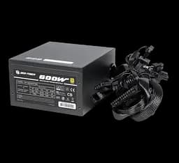 Блок живлення HighPower Sirtec Performance GD 600W 80+ Gold Black (HP1-J600GD-F12S) - мініатюра 2