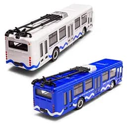 Іграшка Міський тролейбус Дніпро TechnoDrive KM250424 Різнокольоровий shop (6974465202580) - мініатюра 2