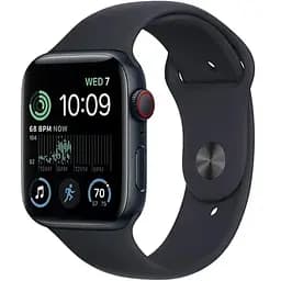 Apple Watch SE 2 40mm GPS Midnight Aluminium Case Midnight Sport Band MNT83 M/L A2722 (MNT83) - мініатюра 2