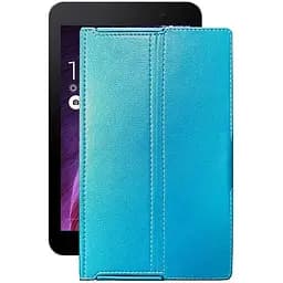 Чохол StatusCASE з екошкіри для планшету Asus MeMO Pad 7 ME70CX-1A036A Блакитний