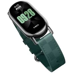 Ремінець для фітнес-браслета Xiaomi Smart Band 8 Checker Strap зелений BHR7295CN