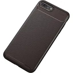 Чохол-накладка Toto TPU Carbon Fiber 1.5 mm Case Apple iPhone 7 Plus/8 Plus Coffee - мініатюра 2