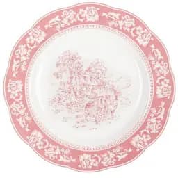 Тарілка Modern Style Вінтаж 22 см рожева (823-053)