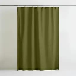 Шторка для душу та ванної Cosas з кільцями 180х200 iguana, спаржа (ShowerCurtains_43Iguana_DUK_180x200_Hook) - мініатюра 2