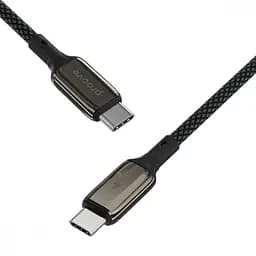 Кабель Proove Dense Metal Type-C to Type-C 60W (1m) black (CCDM60002201) - мініатюра 5