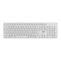 Клавіатура мембранна KS260 106key, WL, EN/UK, білий 2E teh0013865 - мініатюра 2