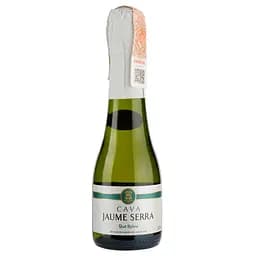 Набір вино ігристе Jaume Serra Cava Brut Nature, біле брют натюр 0.75 л + вино ігристе Jaume Serra Cava Brut Nature, біле брют натюр 0.2 л  - мініатюра 4