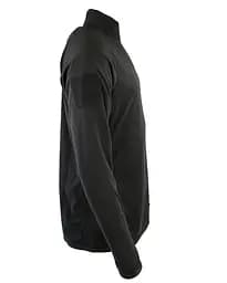 Флісова кофта Kombat UK Alpha Mid-Layer Fleece L Чорна (1000-kb-amlf-blk-l) - мініатюра 3