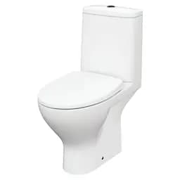 Унитаз-компакт Cersanit Moduo Clean On 011 K116-035 с сидением Soft Close Slim Wrap легкосьемное