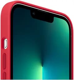 Чохол Silicone Case з MagSafe для Apple iPhone 13 Pro Max (6.7) (Red) ААА [70507] - мініатюра 4