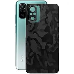 Захисна плівка StatusSKIN для Xiaomi Redmi Note 10 2021 Корпус Вініл Камуфляж чорний