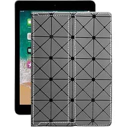Чохол StatusCASE з екошкіри для планшету Apple iPad 9,7 2018 Сірий ромб