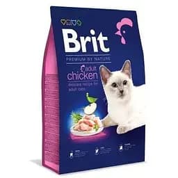 Сухой корм Brit Premium Cat Nature Adult Chicken для кошек с курицей 8 кг