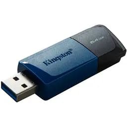 USB флеш-накопичувач Kingston DataTraveler Exodia M 64GB USB-A 3.2 Gen 1 Black/Blue (DTXM/64GB) [76430] - мініатюра 4
