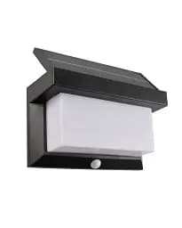 Вуличний світильник на сонячній батареї із датчиком руху Goldlux 325464 Tony Pir Led 6500K IP44 Bk