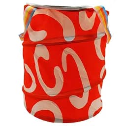 Кошик для іграшок Bambi M3732 діаметр 30 см, висота 38 см, дах-застібка-мол, 2 ручки M3732-11