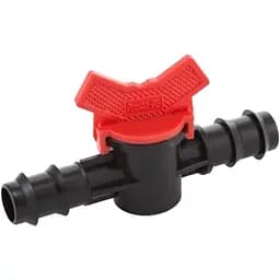 Кран кульовий прохідний Presto-PS для трубки 20 мм 50 шт. (MV-0120)