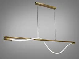 Люстра стельова LED Diasha SY9609-L1600GAB Роуплайт, 20W, IP20, висота 150 см, для коридору та кухні