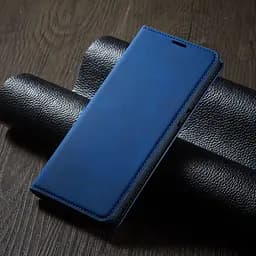 Чохол-книжка DK Premium Cover для Xiaomi 11T/ Xiaomi 11T Pro [Dark Blue] [70540] - мініатюра 6