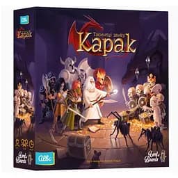 Настольная игра Lords of Boards Тайны замка Карак (Karak) (укр.) + уникальное промо! (LOB2302UA)