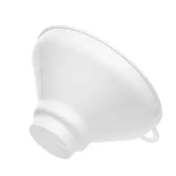 Воронка Ø 15,5 см пластиковая с широким горлом на банке, Kitchette Белый 85155