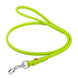 Поводок для собак кожаный Waudog Glamour круглый XS Д 6 мм Дл 122 см (4820152565532)