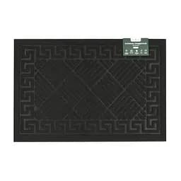 Килимок придверний Eco Fabric Смужки без кромки чорний 40 х 60 см (4060-011)