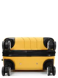 Валіза маленька S ABS-пластик Madisson Snowball 03403 58х38х23см 35л Жовтий - мініатюра 10